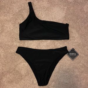 Zaful 1 shoulder bathing suit